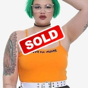 Hot Topic Leave Me Alone Tank